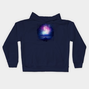 Majestic Cosmic Guardian Kids Hoodie